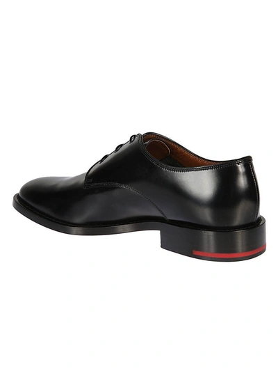 Shop Givenchy Laced Derby Shoes In Black