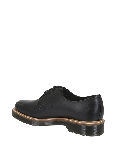 Shop Dr. Martens' Smooth Derby Shoes In Black