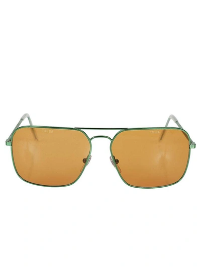 Shop Gosha Rubchinskiy Classic Sunglasses In Orange