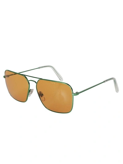 Shop Gosha Rubchinskiy Classic Sunglasses In Orange