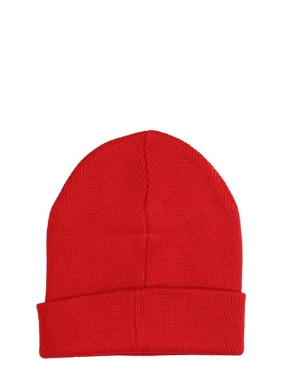 Shop Givenchy Red Wool Beanie