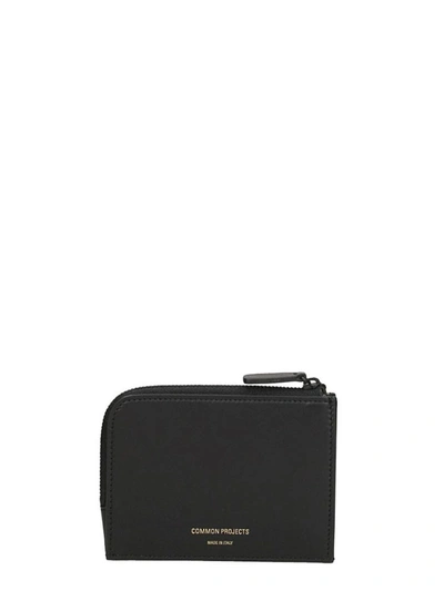 Shop Common Projects Black Leather Wallet