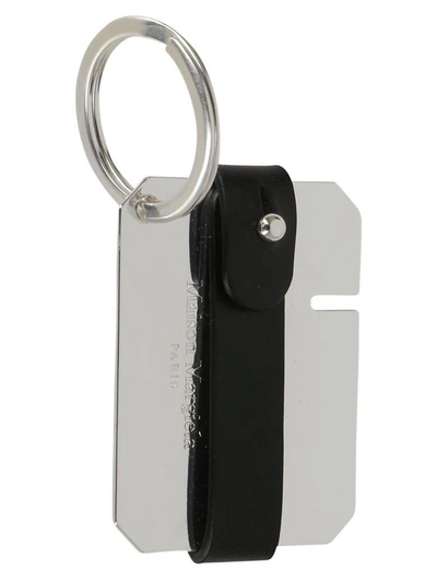 Shop Maison Margiela Headphone Keyring In Nero