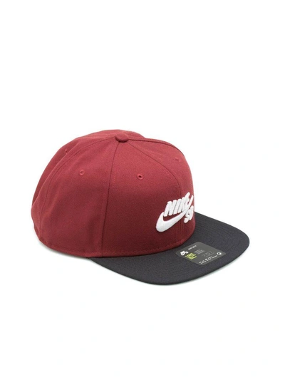 Shop Nike Pro Cap In Red