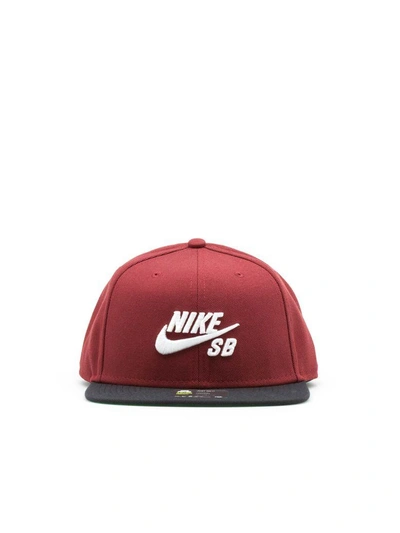 Shop Nike Pro Cap In Red