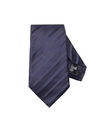 Shop Emporio Armani Tie Tie Men  In Blue