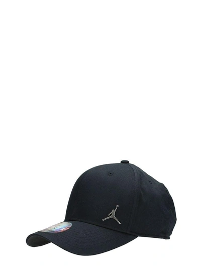 Shop Nike Black Cotton Jumpman Cap