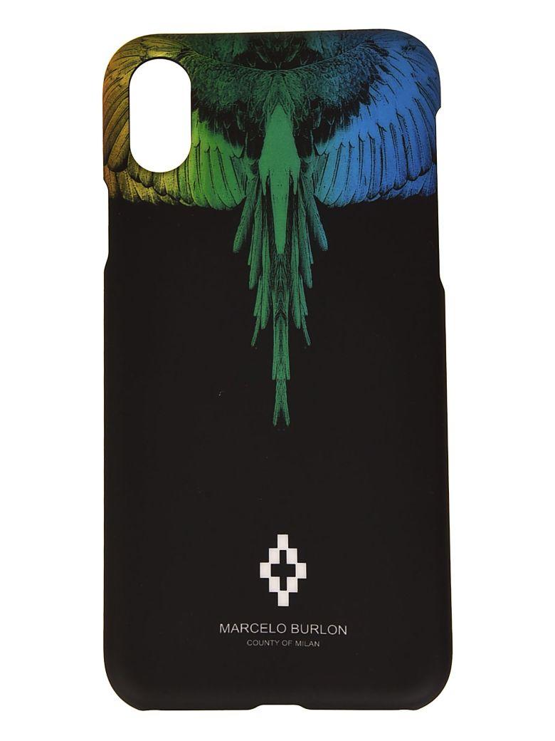 Hammer kondensator Teenageår Marcelo Burlon County Of Milan Rainbow Wings Iphone X Case In Black  Multicolor | ModeSens