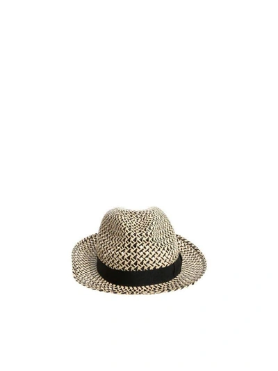 Shop Borsalino Straw Hat In Beige