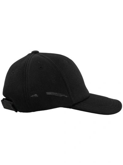 Shop Y-3 Badge Baseball Cap In Black