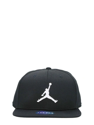 Shop Nike Jumpman Black Cotton Snapback