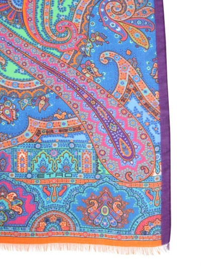 Shop Etro Shaal-nur Scarf In Multicolor