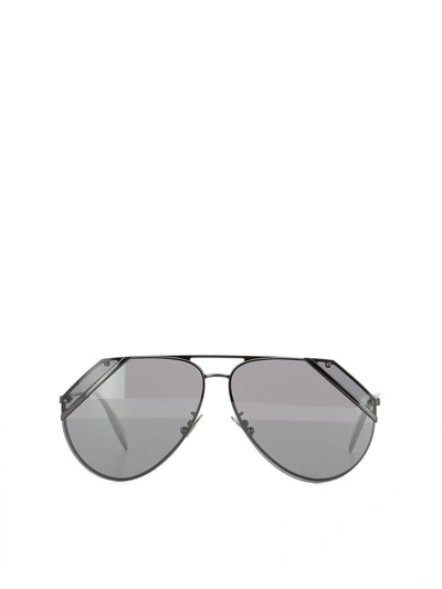 Shop Alexander Mcqueen Sunglasses In Black