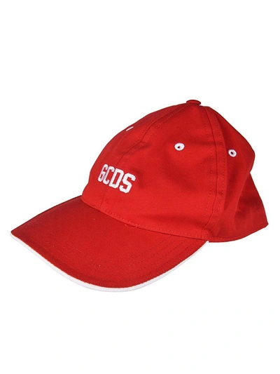 Shop Gcds Logo Cap In Rosso