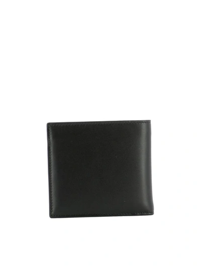 Shop Alexander Mcqueen Black Leather Wallet