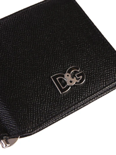 Shop Dolce & Gabbana Black Logo Wallet