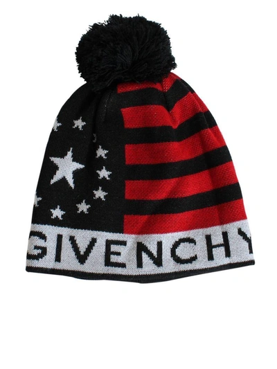 Shop Givenchy Black Logo Band Beanie