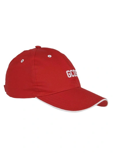 Shop Gcds Logo Cap In Rosso