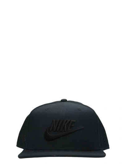 Shop Nike Pro Tech Black Cotton Cap