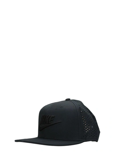 Shop Nike Pro Tech Black Cotton Cap