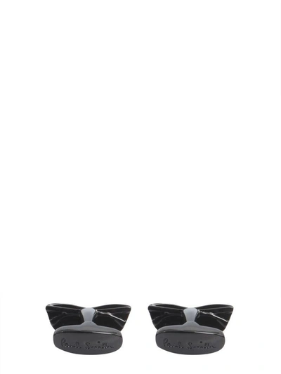 Shop Paul Smith Sunglasses Cufflinks In Black