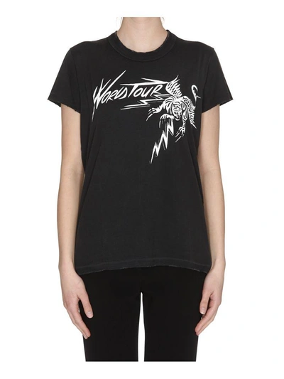 Shop Givenchy World Tour T-shirt In Black