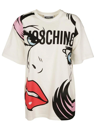 Shop Moschino Oversized T-shirt In A3002