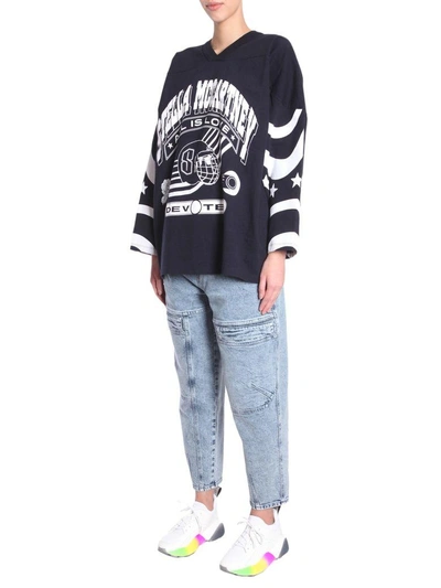 Shop Stella Mccartney Hockey Sweatshirt In Blu