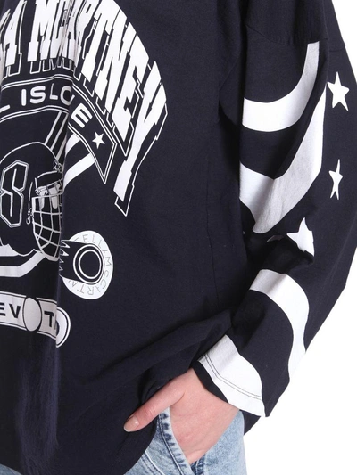 Shop Stella Mccartney Hockey Sweatshirt In Blu