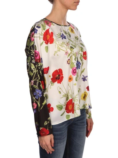 Shop Blugirl Blouse In Multicolor