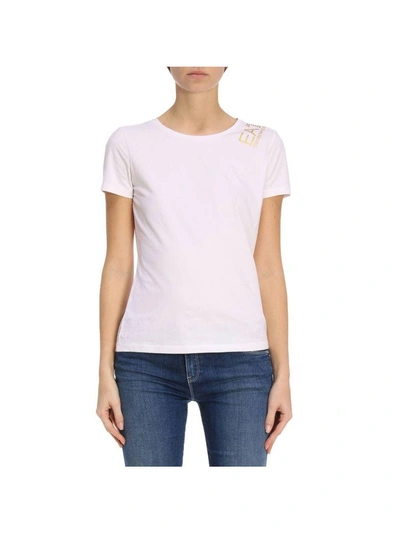 Shop Ea7 T-shirt T-shirt Women  In White