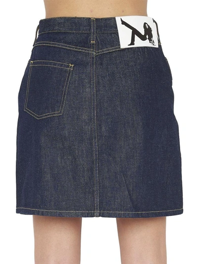 Shop Calvin Klein Skirt In Blue