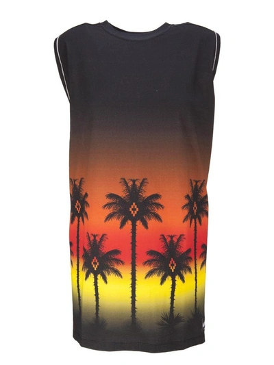 Shop Marcelo Burlon County Of Milan Dress In Multicolor