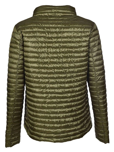 Shop Save The Duck Down Jacket In Mud Green
