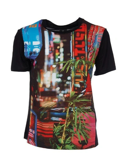 Shop Paul Smith Printed T-shirt In Black