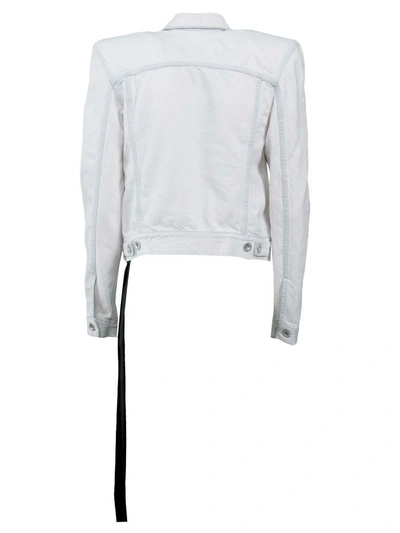 Shop Ben Taverniti Unravel Project Denim Jacket In White