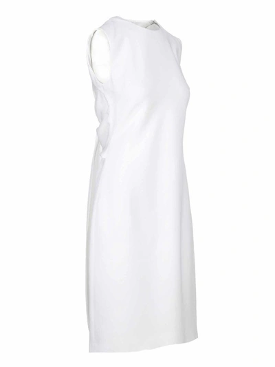 Shop Givenchy Open Back Midi Dress In 100
