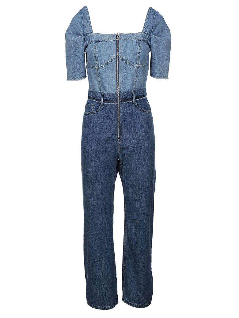 sea denim jumpsuit