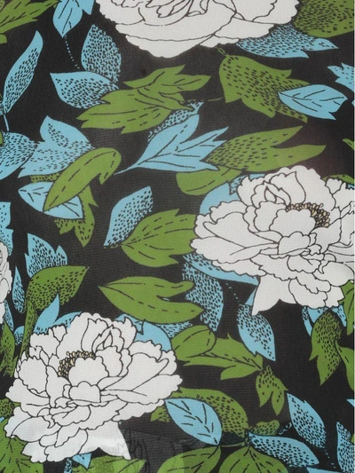 Shop Diane Von Furstenberg Floral Printed T-shirt In Boswell Ivory