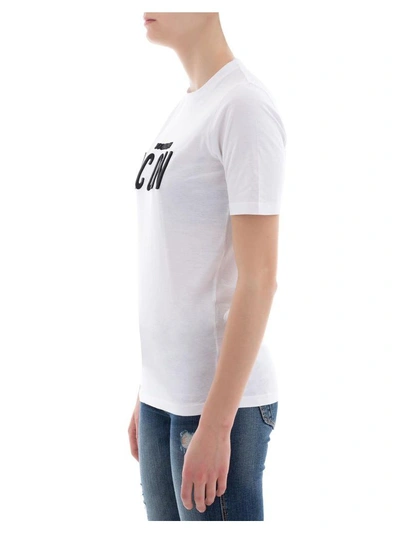 Shop Dsquared2 White Cotton T-shirt