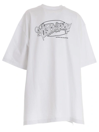Shop Vetements Short Sleeve T-shirt In White
