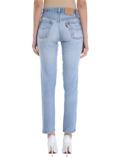 Shop Vetements X Levi-s Jeans In Blue
