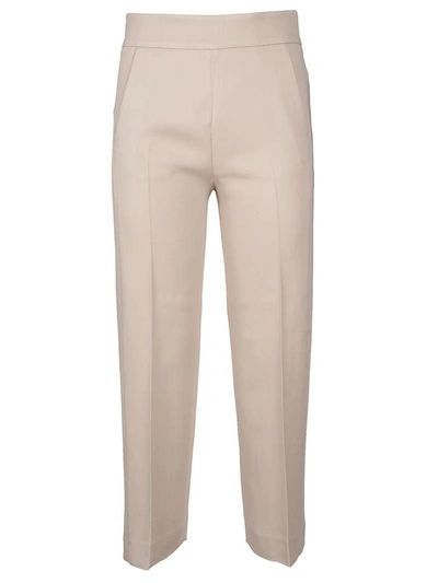 Shop Ql2 Cropped Trousers In Blush