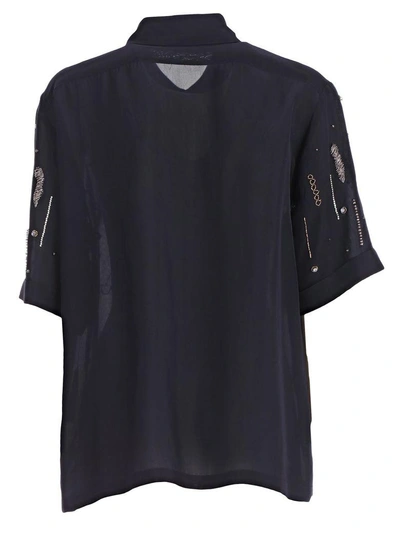 Shop Dries Van Noten Shirt In Navy