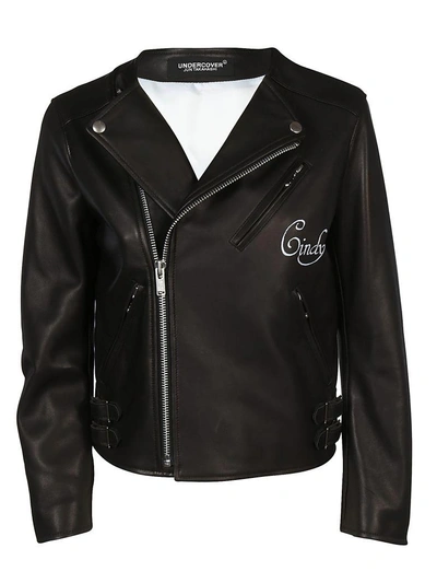 Shop Undercover Cindy Biker Jacket In Black