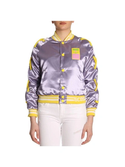 Shop Gcds Jacket Jacket Women  In Lilac