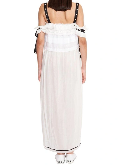 Shop Philosophy Di Lorenzo Serafini Dress In White