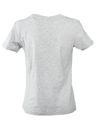 Shop Moschino Sheep Print T-shirt In Grey