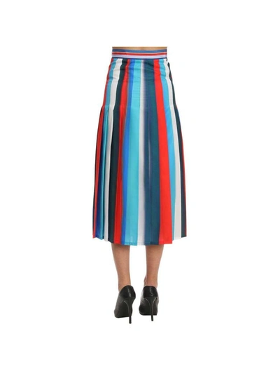Shop Stella Jean Skirt Skirt Women  In Gnawed Blue
