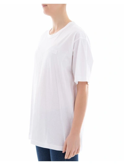 Shop Acne Studios White Cotton T-shirt